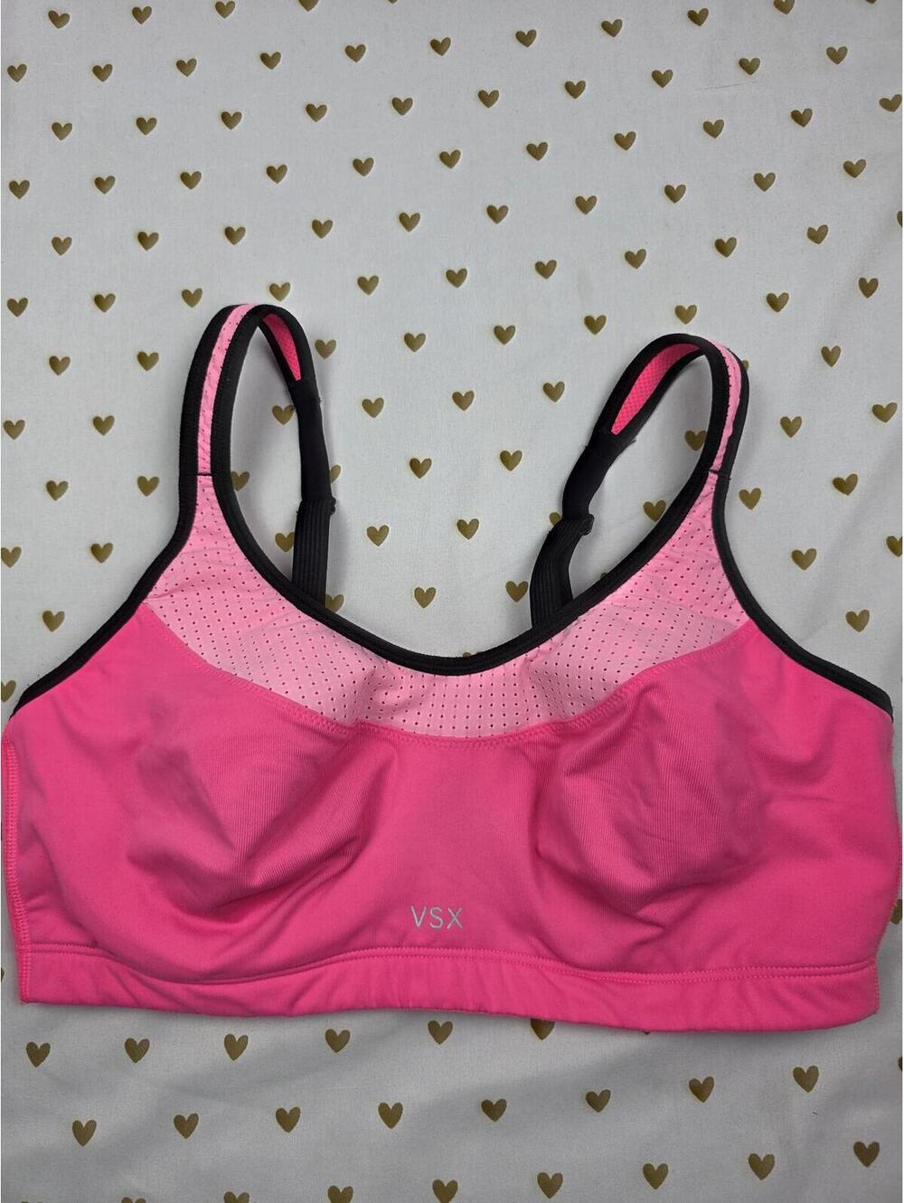 Victorias Secret SPORT Pink 36D Supportive Exercise Sports Bra